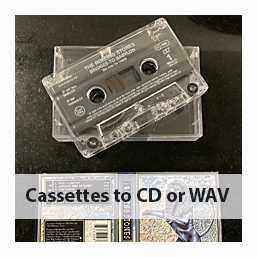 Audio Cassettes to WAV or CDs in Oxford